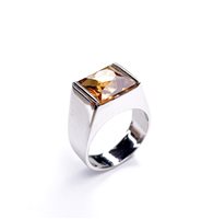 Anello Stocco Gioielli Donna in Oro bianco Quarzo BRA - BRA